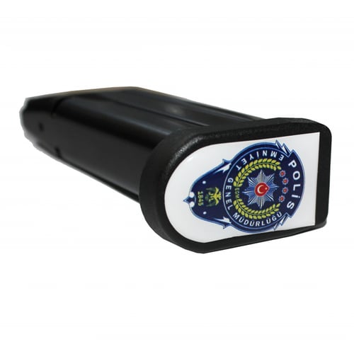 Şarjör Altı Sticker Polis