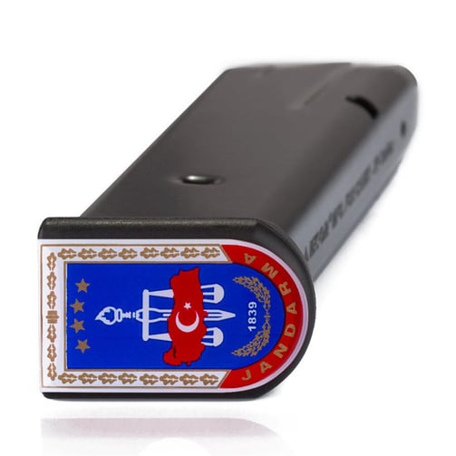 Şarjör Altı Sticker Bayrak Jandarma